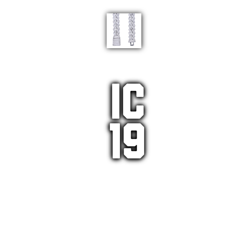 Custom Letters Baguette Two Layer Necklace