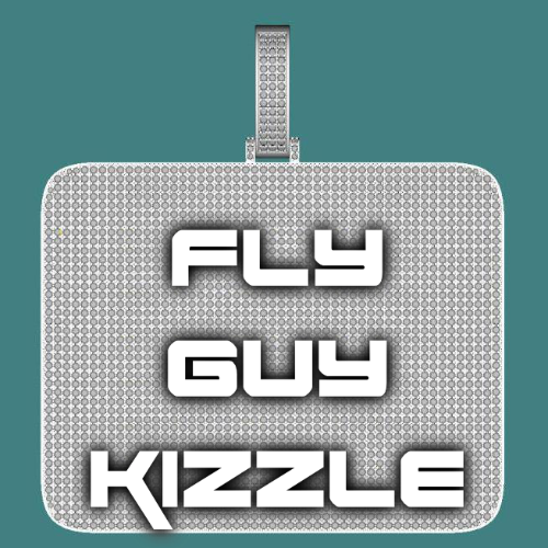 CUSTOM LETTER NECKLACE 3D BIG SQUARE