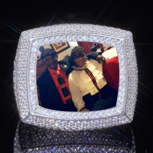 3D CUSTOM PICTURE ICED RING