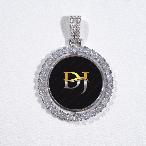 3D Spinning 2-Faced Custom Picture Pendant