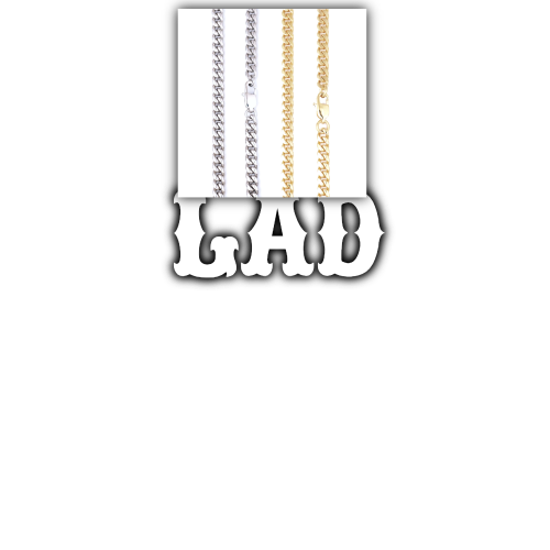 Custom Letters Freibeuter Font Necklace