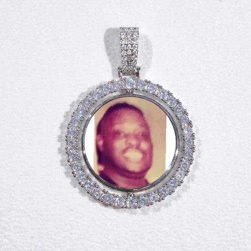 3D Spinning 2-Faced Custom Picture Pendant