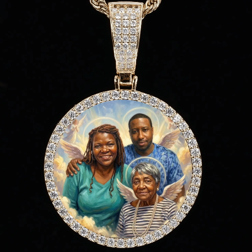 CUSTOM PICTURE PENDANT STYLE-1