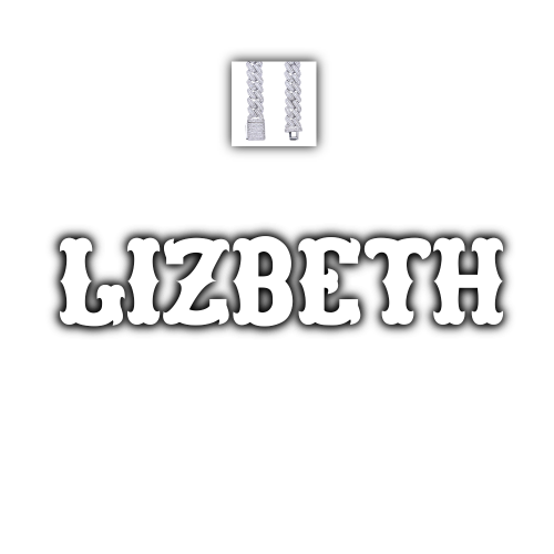 Custom Letters Freibeuter Font Necklace