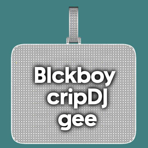CUSTOM LETTER NECKLACE 3D BIG SQUARE