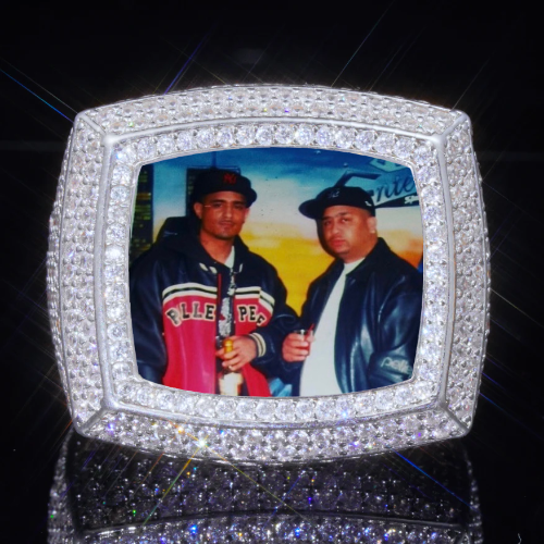 3D CUSTOM PICTURE ICED RING