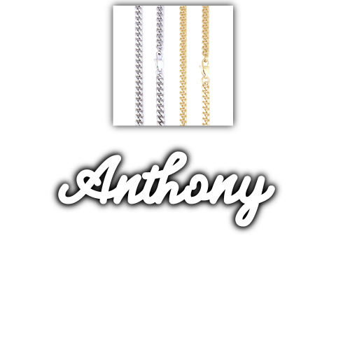 Script Custom Letter Necklace