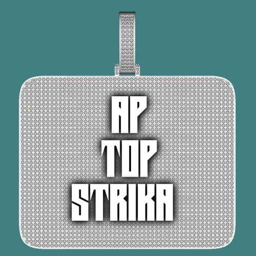 CUSTOM LETTER NECKLACE 3D BIG SQUARE