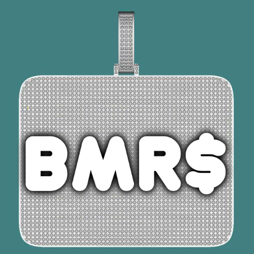 CUSTOM LETTER NECKLACE 3D BIG SQUARE