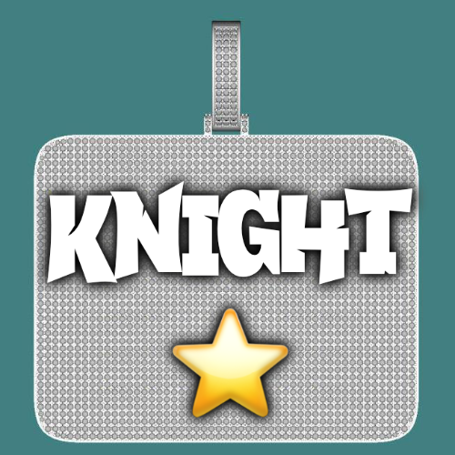 CUSTOM LETTER NECKLACE 3D BIG SQUARE