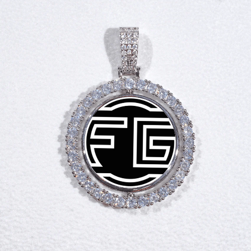 3D Spinning 2-Faced Custom Picture Pendant
