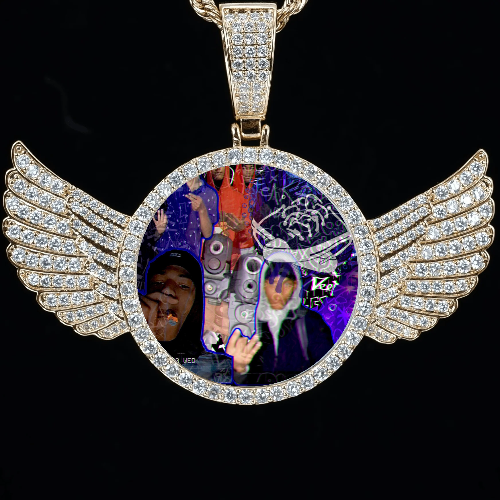CUSTOM PICTURE PENDANT STYLE-4
