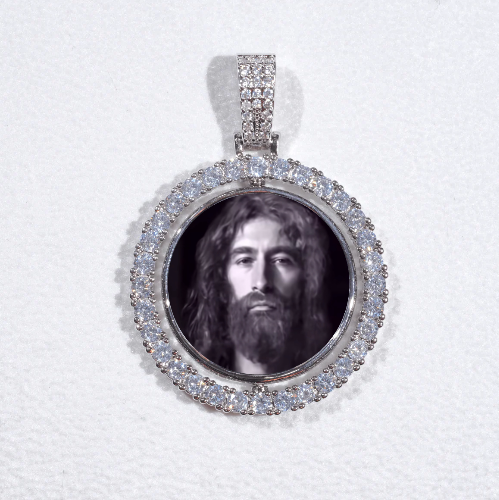 3D Spinning 2-Faced Custom Picture Pendant