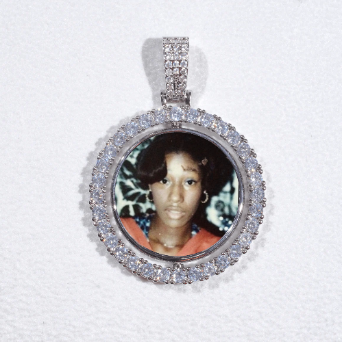 3D Spinning 2-Faced Custom Picture Pendant