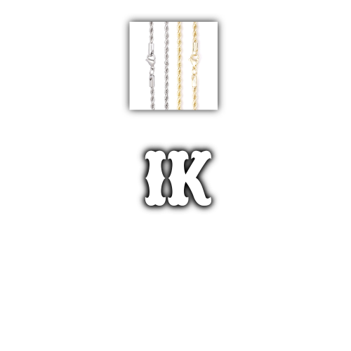 Custom Letters Freibeuter Font Necklace