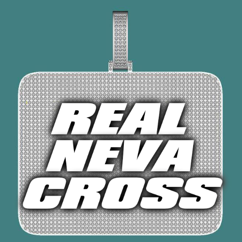 CUSTOM LETTER NECKLACE 3D BIG SQUARE