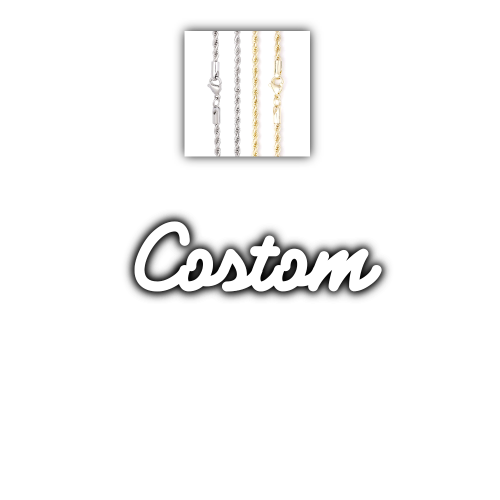 Script Custom Letter Necklace