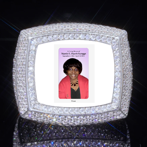 3D CUSTOM PICTURE ICED RING