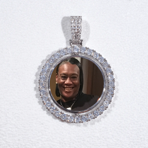 3D Spinning 2-Faced Custom Picture Pendant