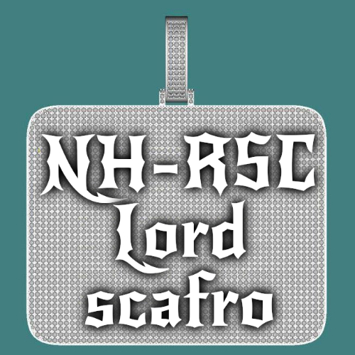 CUSTOM LETTER NECKLACE 3D BIG SQUARE