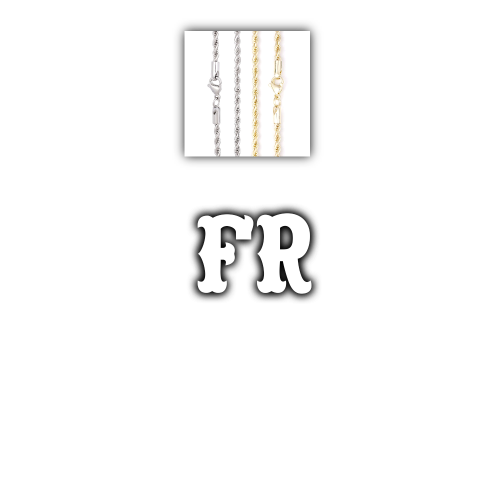 Custom Letters Freibeuter Font Necklace