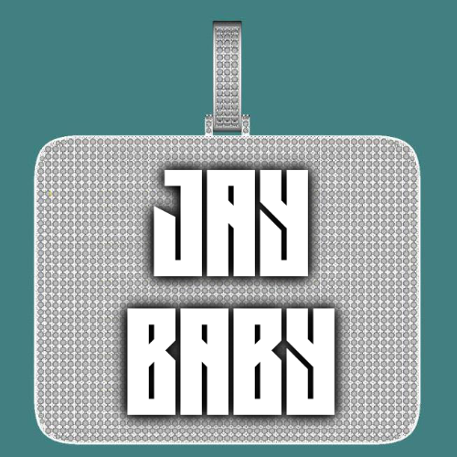 CUSTOM LETTER NECKLACE 3D BIG SQUARE