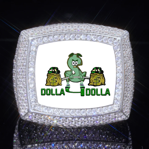 3D CUSTOM PICTURE ICED RING