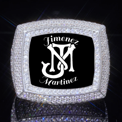 3D CUSTOM PICTURE ICED RING
