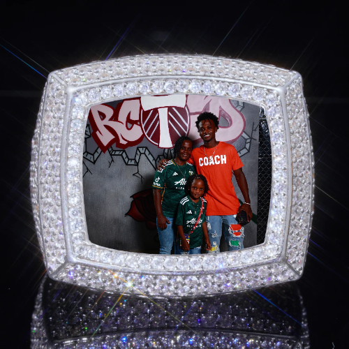 3D CUSTOM PICTURE ICED RING