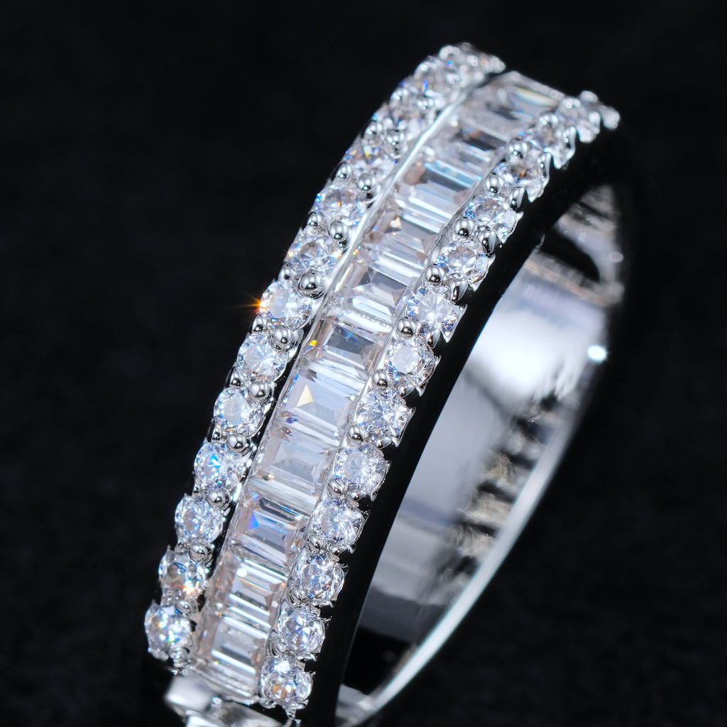 ACE Spade Baguette Iced Necklace