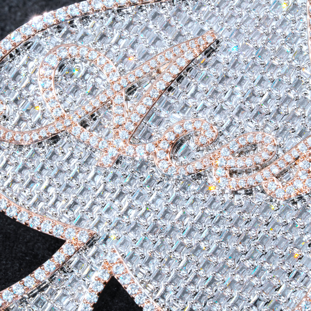 ACE Spade Baguette Iced Necklace