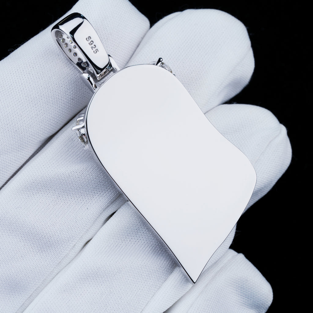 925S & VVS Moissanite Large Diamond Jesus