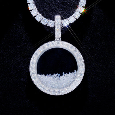 925S & VVS Moissanite Icy-Filled Necklace