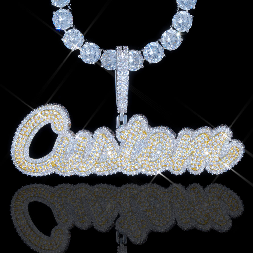 Script Custom Letter Necklace