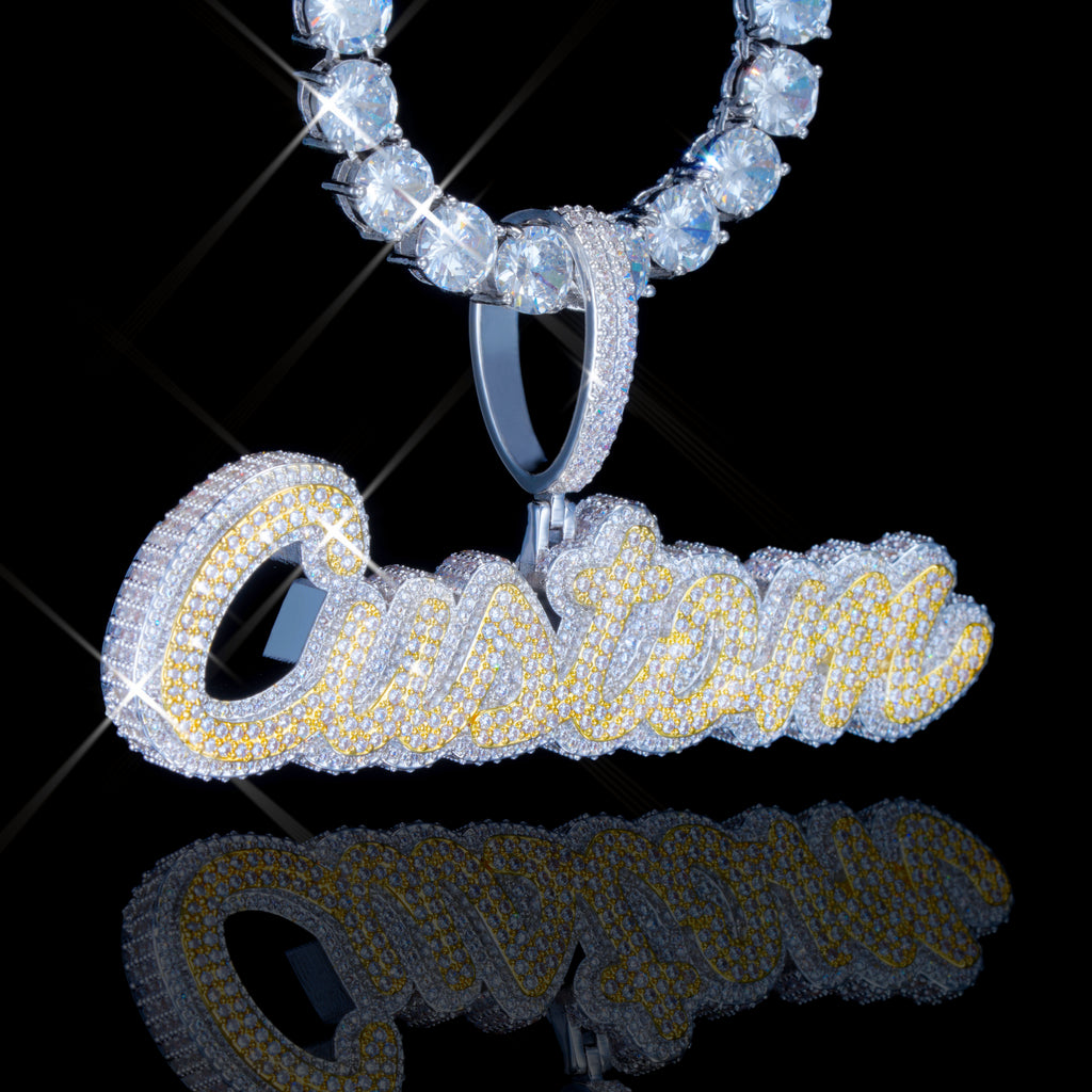 Script Custom Letter Necklace