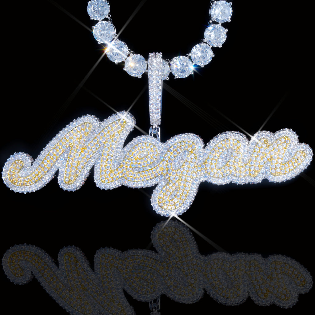 Script Custom Letter Necklace