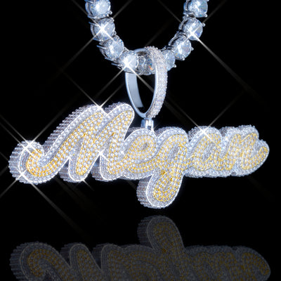 Script Custom Letter Necklace