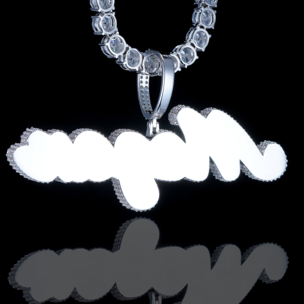 Script Custom Letter Necklace