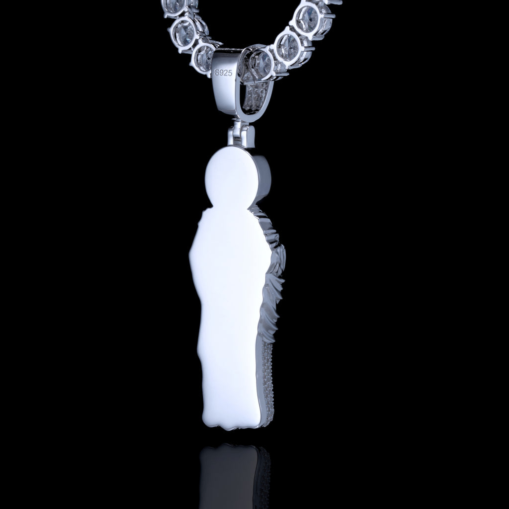 925S & VVS Moissanite Saint Jude Necklace