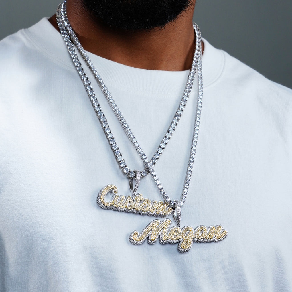 Script Custom Letter Necklace