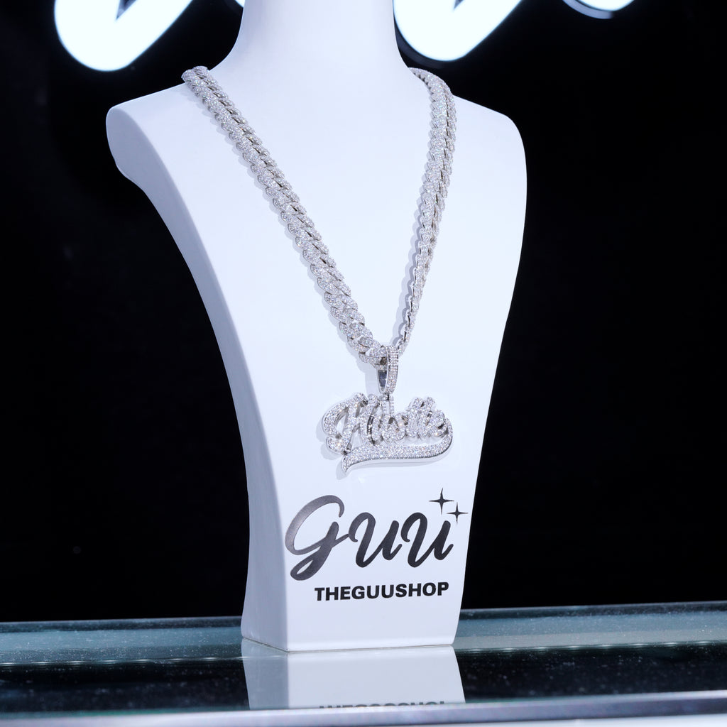 Iced Hustle Solid Necklace