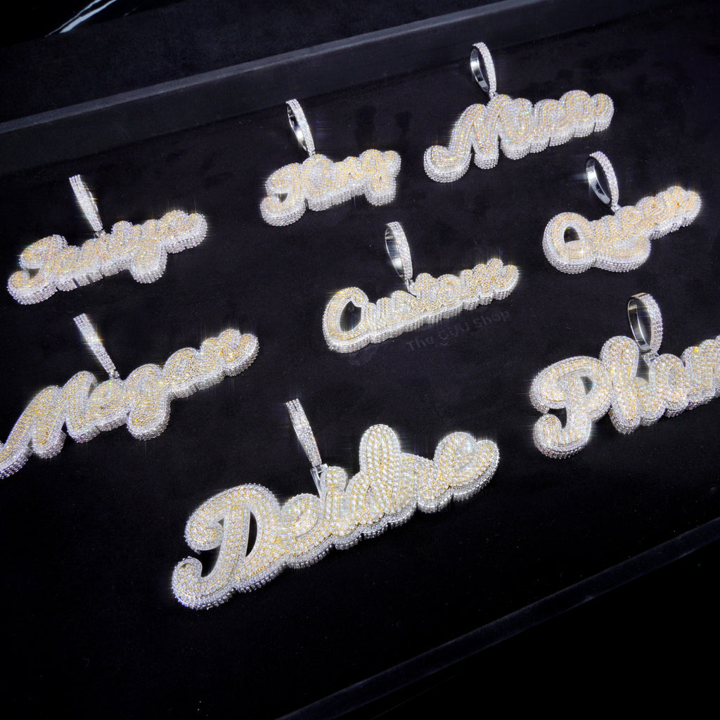 Script Custom Letter Necklace