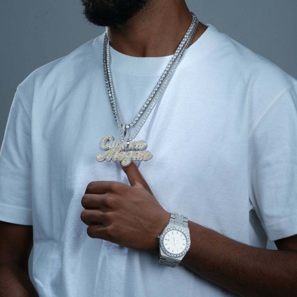 Script Custom Letter Necklace