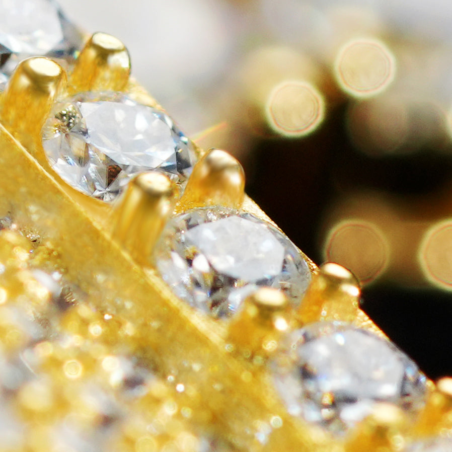 925S & VVS Moissanite Dog Tag