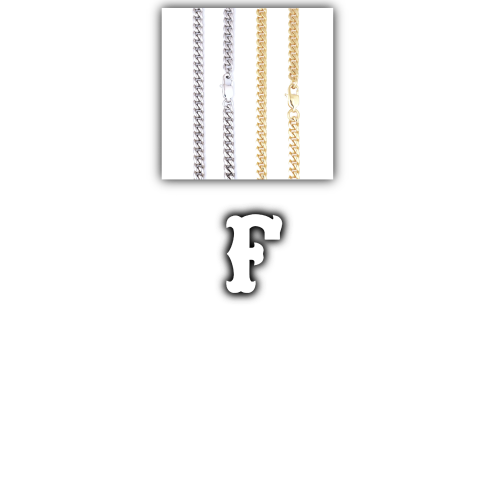 Custom Letters Freibeuter Font Necklace
