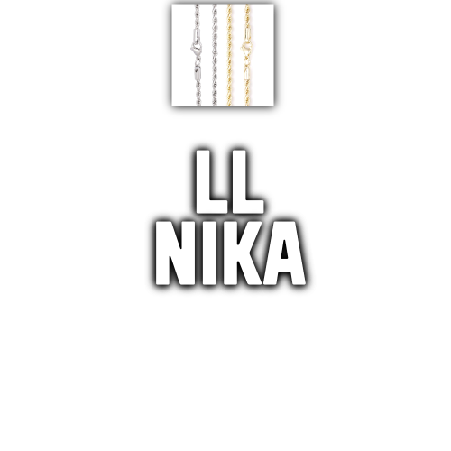 Custom Letters Baguette Two Layer Necklace
