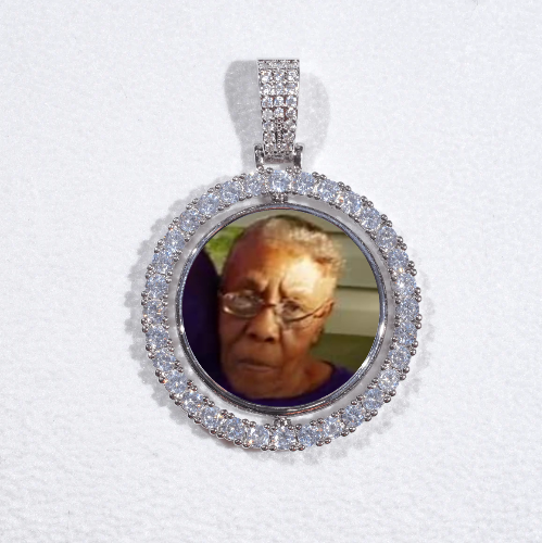 3D Spinning 2-Faced Custom Picture Pendant