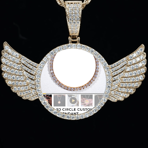 CUSTOM PICTURE PENDANT STYLE-4