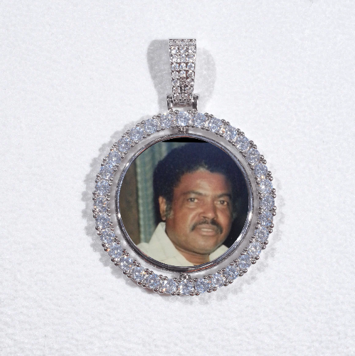 3D Spinning 2-Faced Custom Picture Pendant
