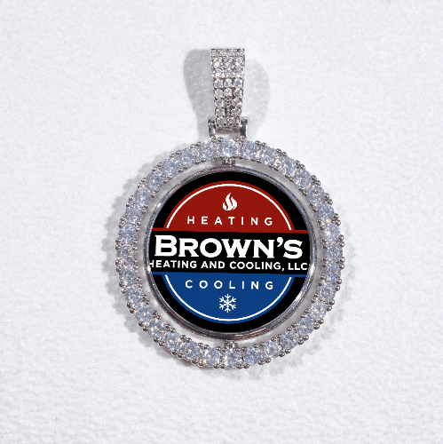 3D Spinning 2-Faced Custom Picture Pendant
